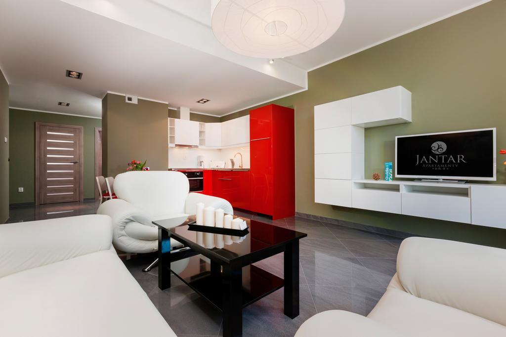 Jantar Apartamenty Deluxe Sea View Kolobrzeg Ruang foto